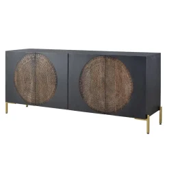 Best Wohnen Design Sideboard mit Mandala Schnitzerei - Synessa