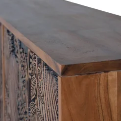 Online Wohnen Design Sideboard mit Schnitzerei und Lack - Marcel
