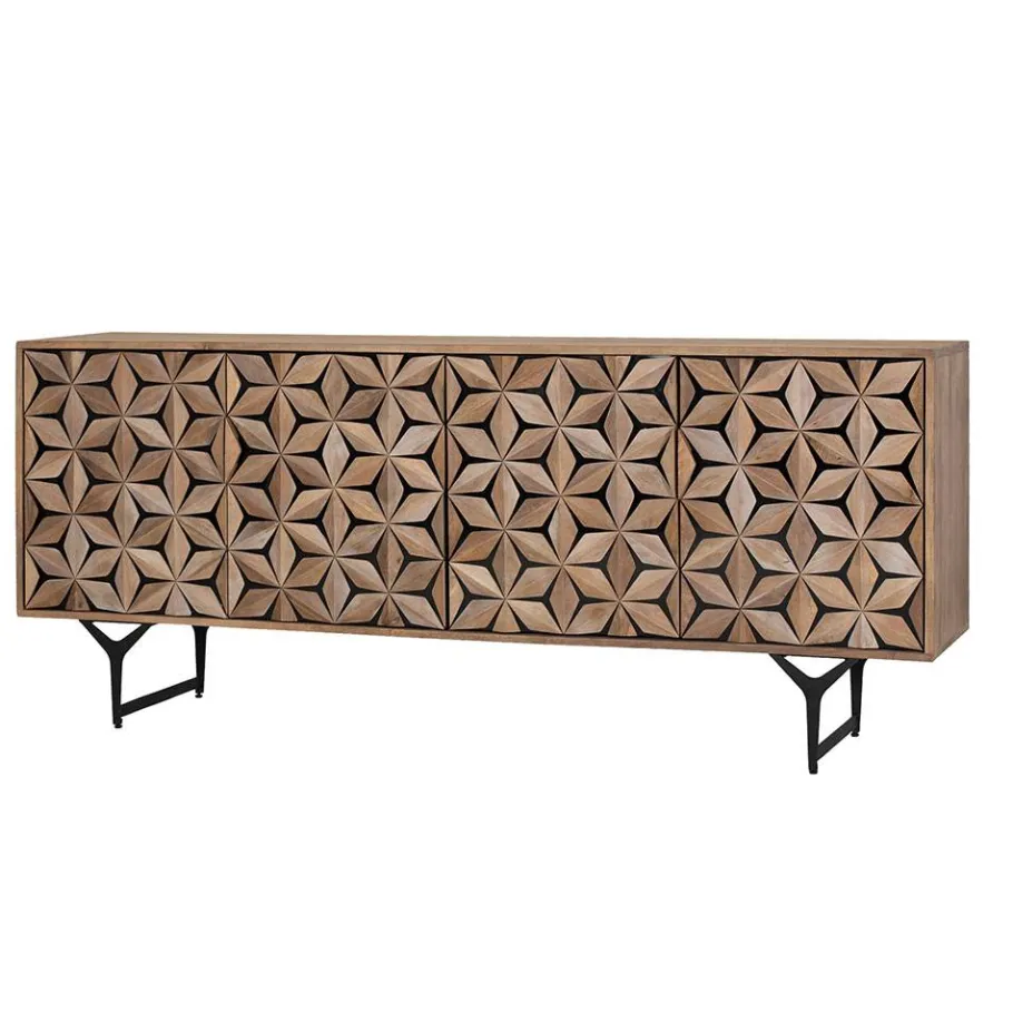 Wohnen Design Sideboard mit toller Frontgestaltung - Omany