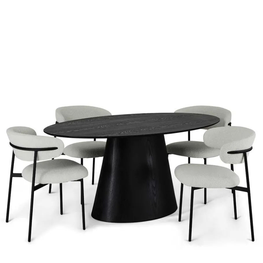Sale Wohnen Design Tischgruppe modern - Vuschea (fünfteilig)