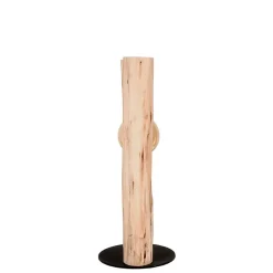 Online Wohnen Design Tischleuchte aus Mangobaum Massivholz - Tanky