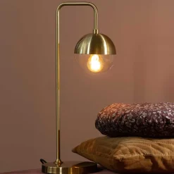 Hot Wohnen Design Tischleuchten in Messing - Yavunan (2er Set)
