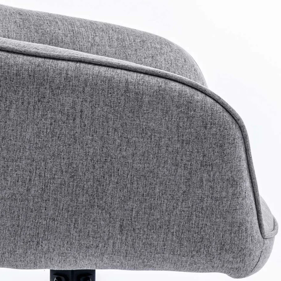 Clearance Wohnen Design Tischsessel drehbar in Grau - Fiorenca (2er Set)