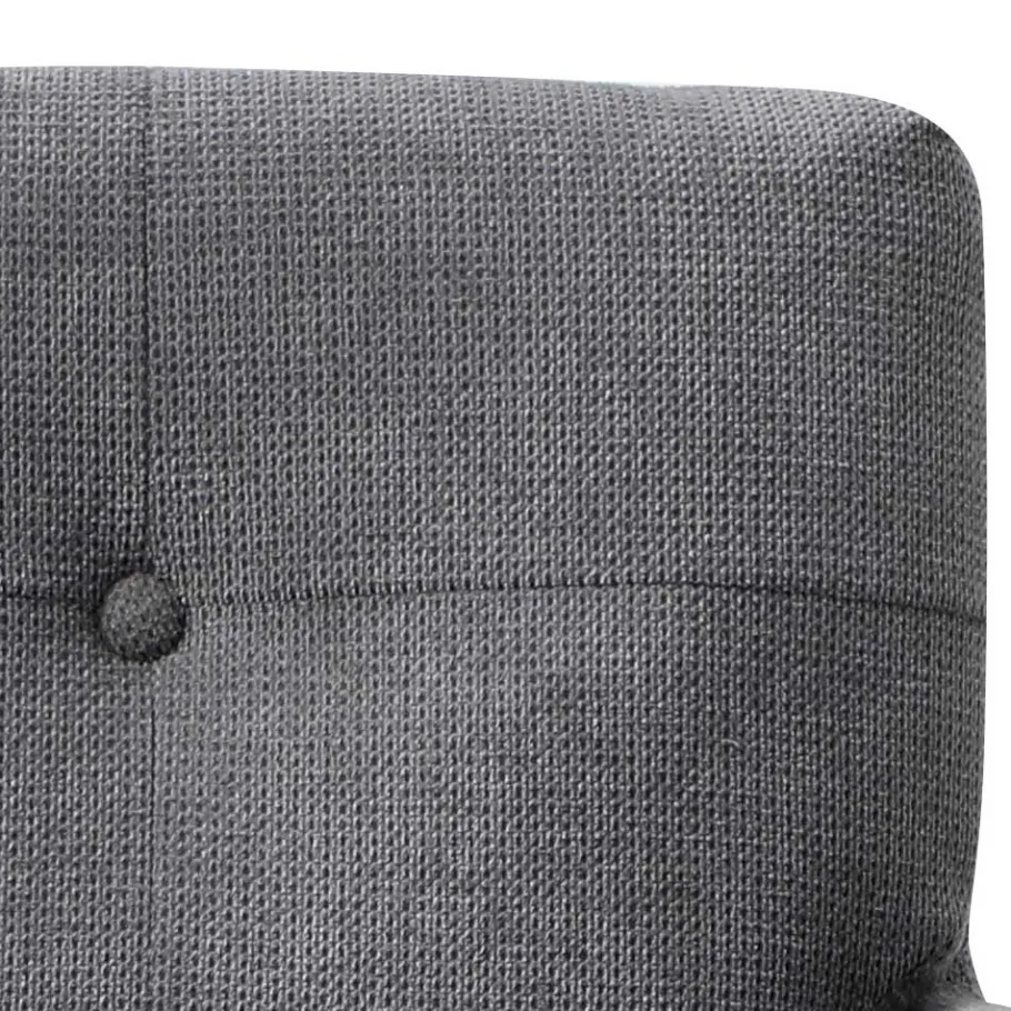 New Wohnen Design Tischsessel in Grau - drehbar - Portland S (2er Set)