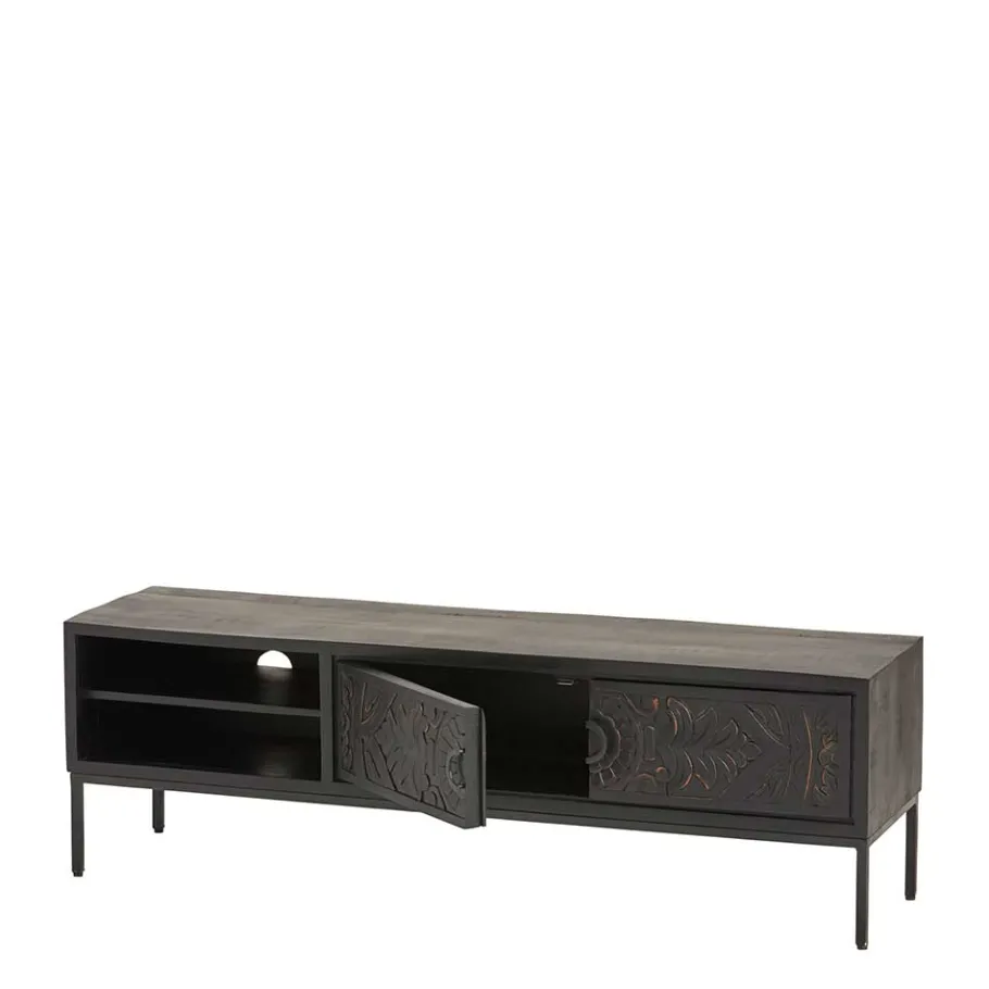 Clearance Wohnen Design TV Board mit Schnitzereien Front - Dancer