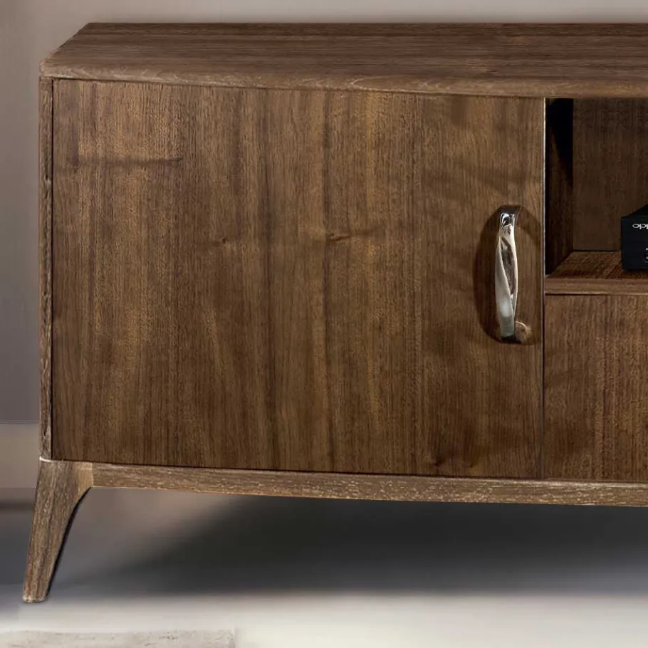 Best Wohnen Design TV Kommode in Nussbaum - Bosanka