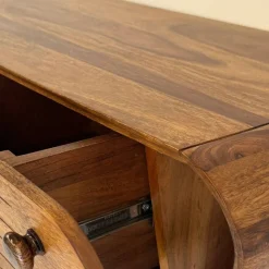 Hot Wohnen Design TV-Board aus Sheesham Massivholz - Polariso