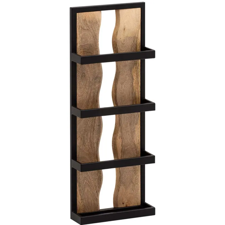 Best Wohnen Design Wandregal mit vier Ablagen - Heraklion