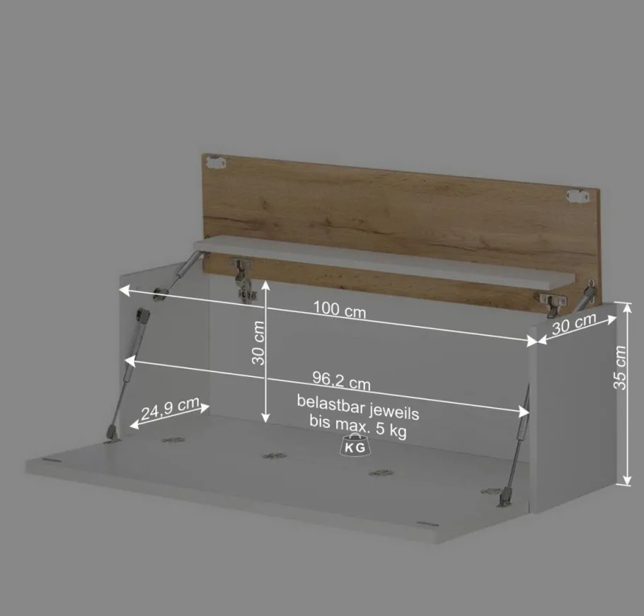 Discount Wohnen Design Wohnzimmer Möbel-Kombination - Nonessia (fünfteilig)