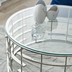 Best Wohnen Design Wohnzimmertisch aus Klarglas - Oradea