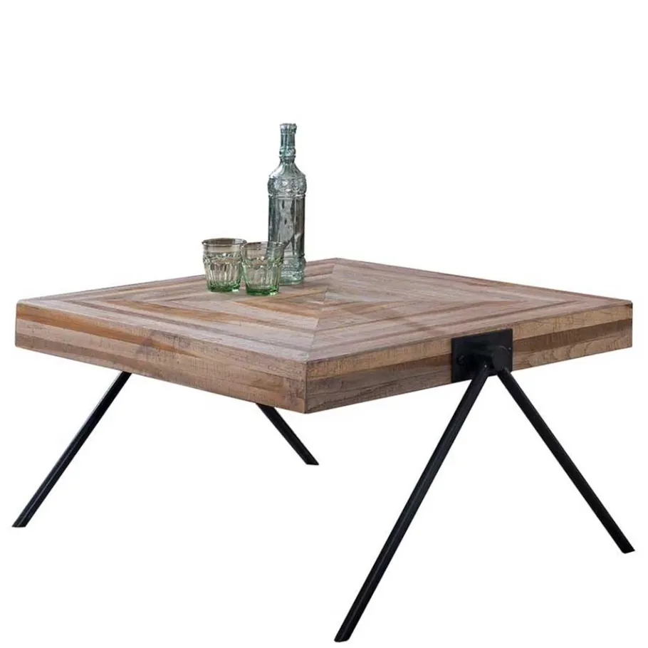 Best Wohnen Design Wohnzimmertisch aus Teak Antik - Ancra