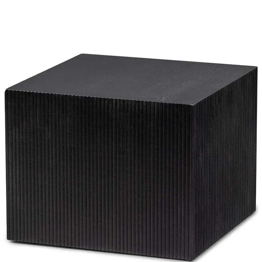 Best Wohnen Design Zweisatz Beistelltisch in Schwarz - Canpur (zweiteilig)
