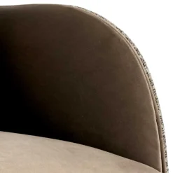 Hot Wohnen Design Zweisitzer in Beige und Hellbraun - Maria