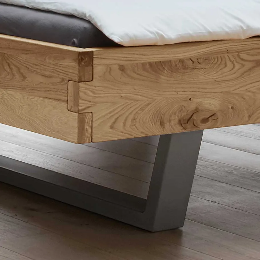 Sale Wohnen Designbett & Hänge-Nachttische - Aryvano (dreiteilig)