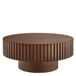 New Wohnen Design-Couchtisch in Walnussfarben - Exeta