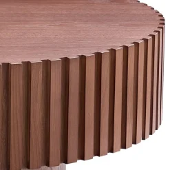 New Wohnen Design-Couchtisch in Walnussfarben - Exeta