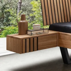 New Wohnen Designer Bett im Industry und Loft Stil - Manarola