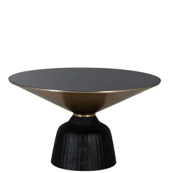Sale Wohnen Designer Couchtisch aus Glas und Aluminium - Coralla