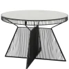 Outlet Wohnen Designer Couchtisch mit Marmorplatte - Imraca