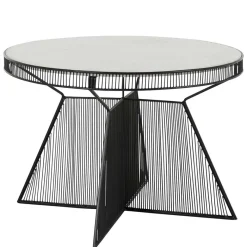 Outlet Wohnen Designer Couchtisch mit Marmorplatte - Imraca
