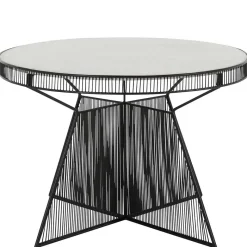 Outlet Wohnen Designer Couchtisch mit Marmorplatte - Imraca
