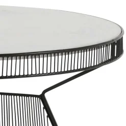 Outlet Wohnen Designer Couchtisch mit Marmorplatte - Imraca