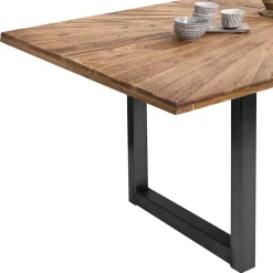 Hot Wohnen Designer Esstisch aus Recyclingholz Teak - Lolly