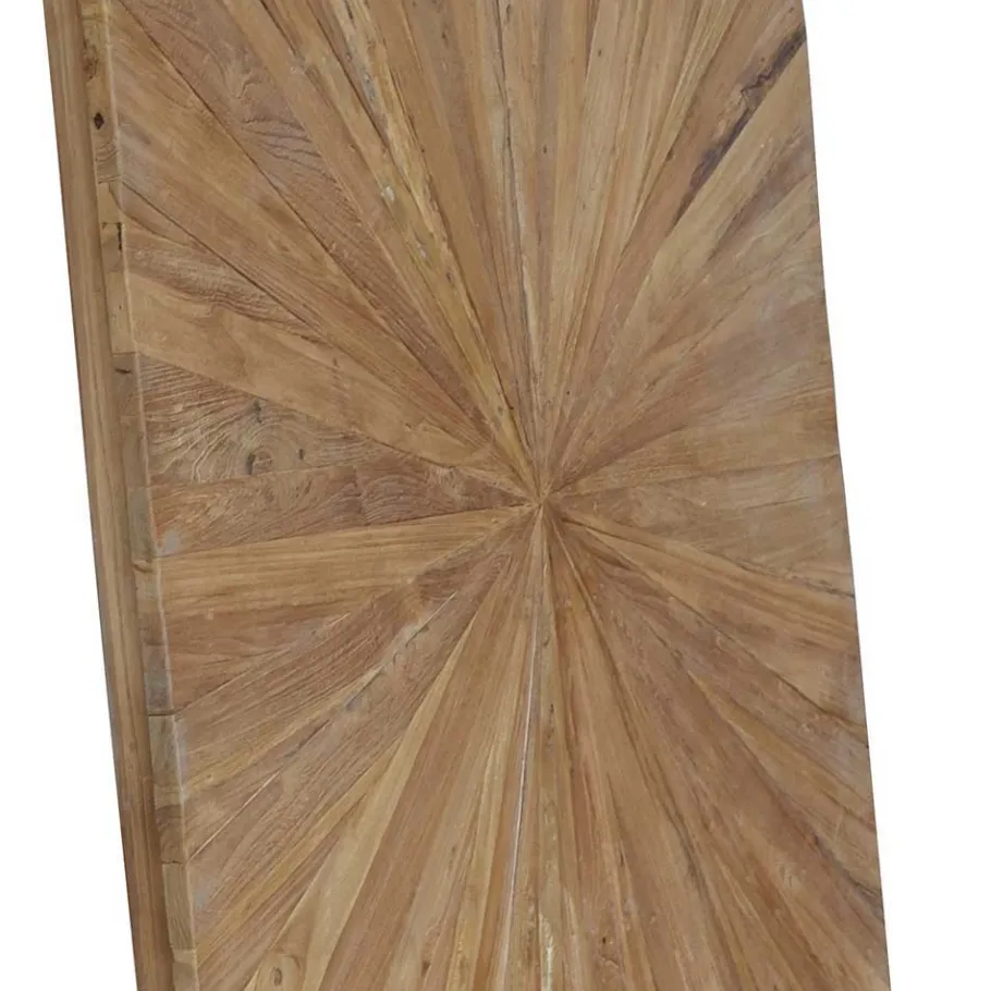 Hot Wohnen Designer Esstisch aus Recyclingholz Teak - Lolly