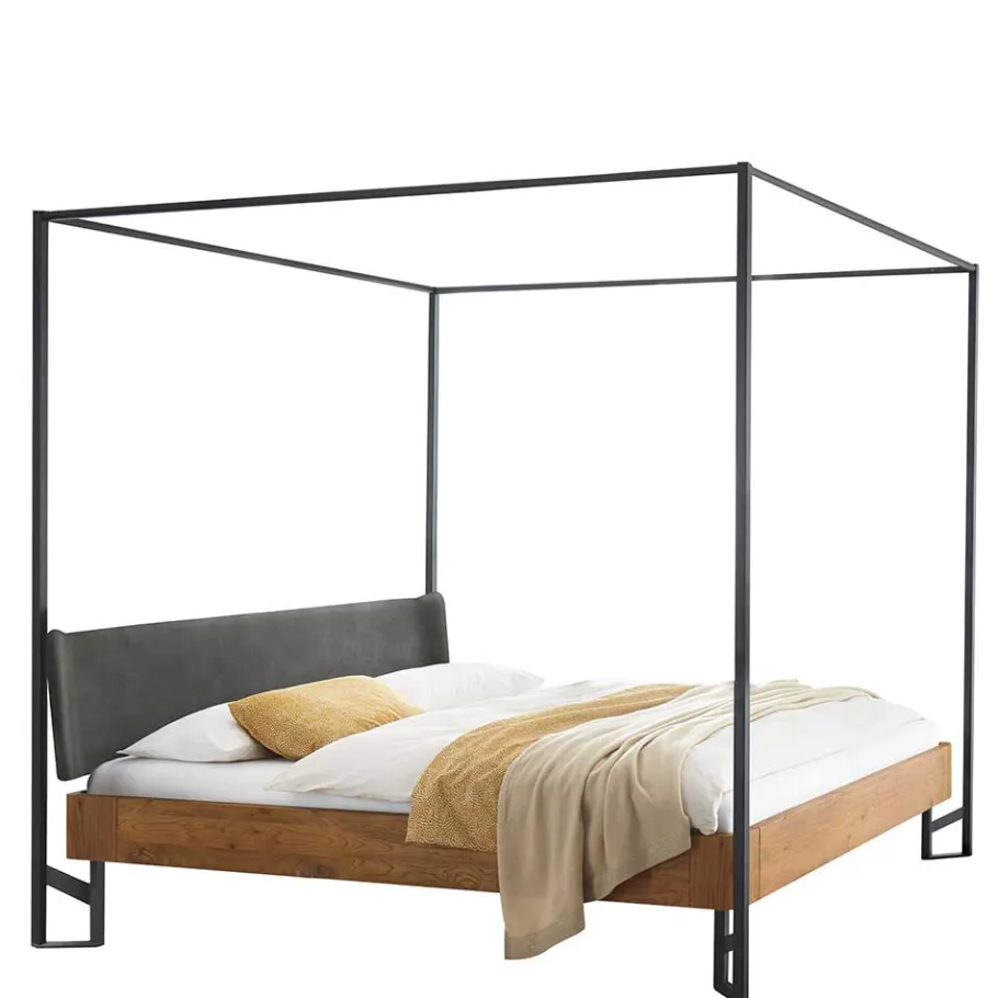 New Wohnen Designer Himmelbett als Doppelbett - Adea