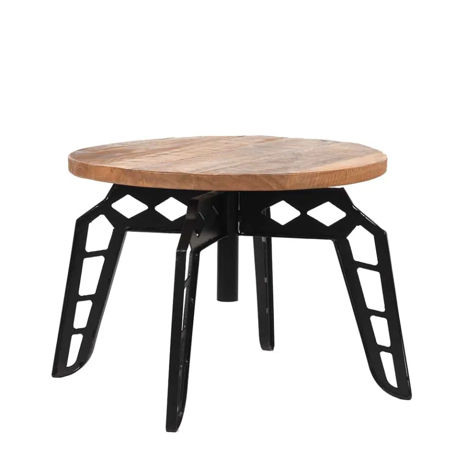 Sale Wohnen Designer Wohnzimmertisch mit runder Holzplatte - Vild