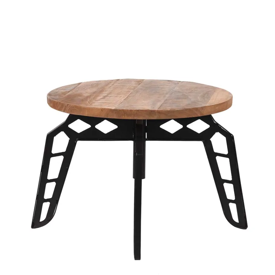 Sale Wohnen Designer Wohnzimmertisch mit runder Holzplatte - Vild