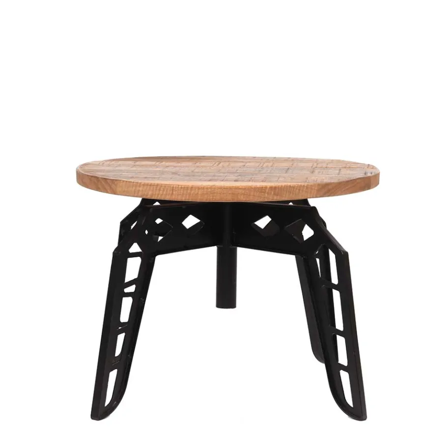 Sale Wohnen Designer Wohnzimmertisch mit runder Holzplatte - Vild