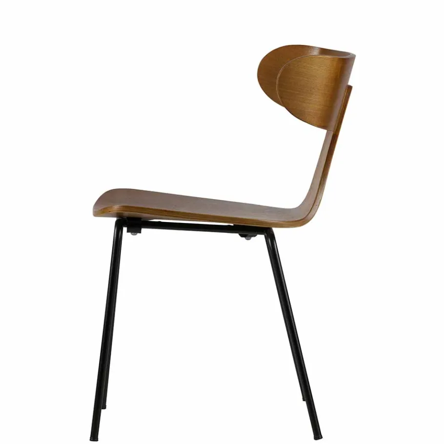 Online Wohnen Designerstuhl Set Anoria stapelbar (2er Set)