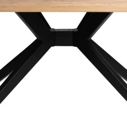 Online Wohnen Design-Esstisch mit Baumkanten - Slavidra
