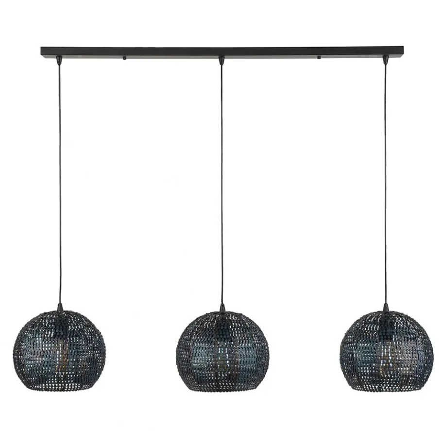Sale Wohnen Design-Pendelleuchte mit drei Schirmen - Longos