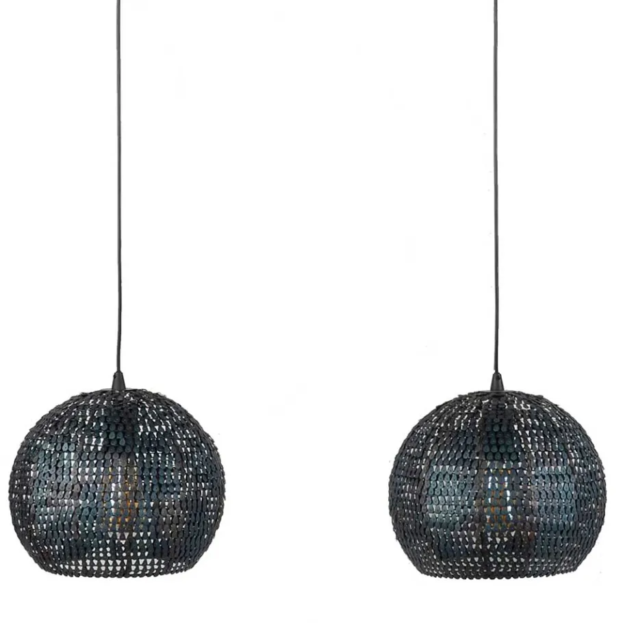 Sale Wohnen Design-Pendelleuchte mit drei Schirmen - Longos