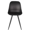 Clearance Wohnen Design-Schalenstuhl in Schwarz - Scando (2er Set)
