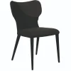 Outlet Wohnen Designstühle in Schwarz Anthrazit - Chagunas (2er Set)