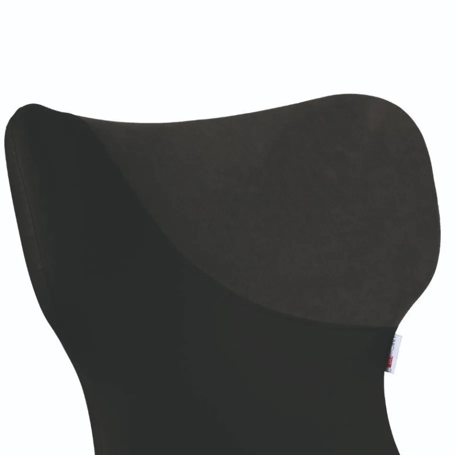 Outlet Wohnen Designstühle in Schwarz Anthrazit - Chagunas (2er Set)