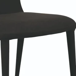 Outlet Wohnen Designstühle in Schwarz Anthrazit - Chagunas (2er Set)