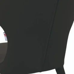 Outlet Wohnen Designstühle in Schwarz Anthrazit - Chagunas (2er Set)