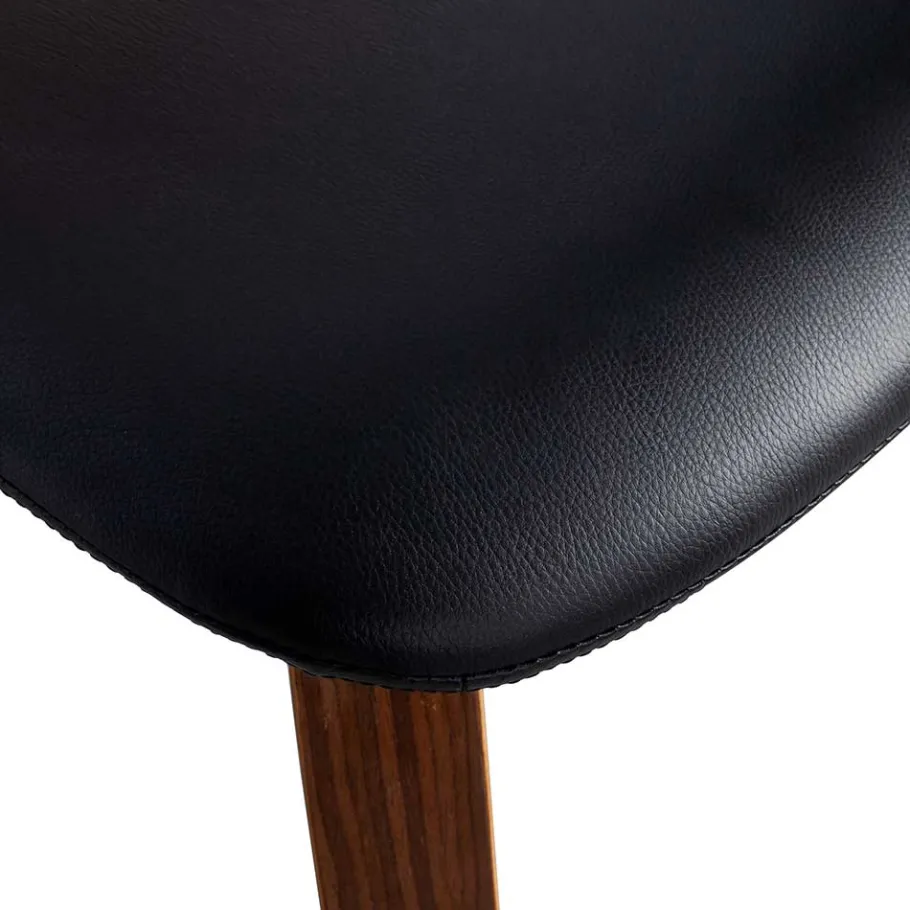 Online Wohnen Designstuhl aus Kunstleder & Schichtholz - Riostar