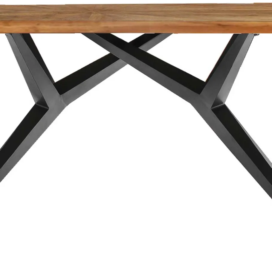 Best Wohnen Designtisch aus Teak Altholz - Marosso