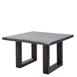 Sale Wohnen Design-Wohnzimmertisch mit grauer Holzplatte - Flaciona