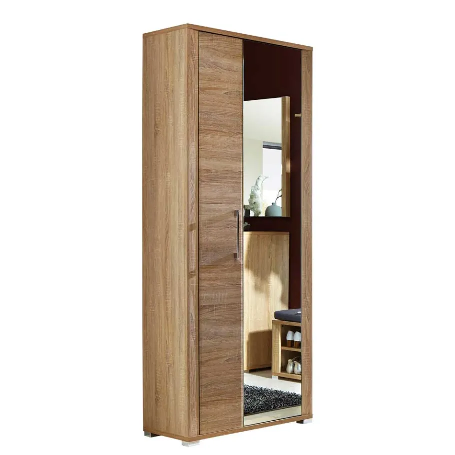 Best Wohnen Dielenkleiderschrank Xesta in Sonoma Eiche