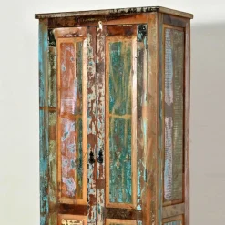 Outlet Wohnen Dielenschrank Jamaica im Shabby Chic Design
