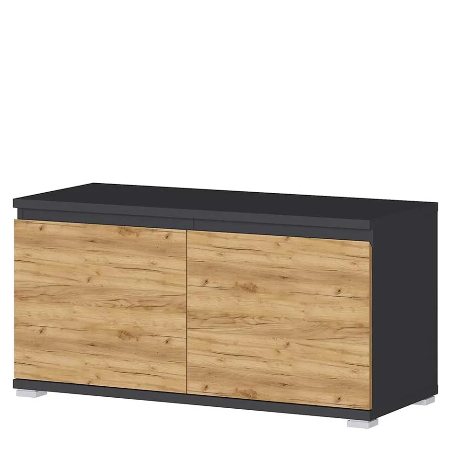 New Wohnen Dielenset in Wildeiche Optik - Orsecca (vierteilig)