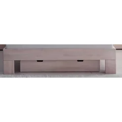 Discount Wohnen Doppelbett Harrison aus Buche Massivholz