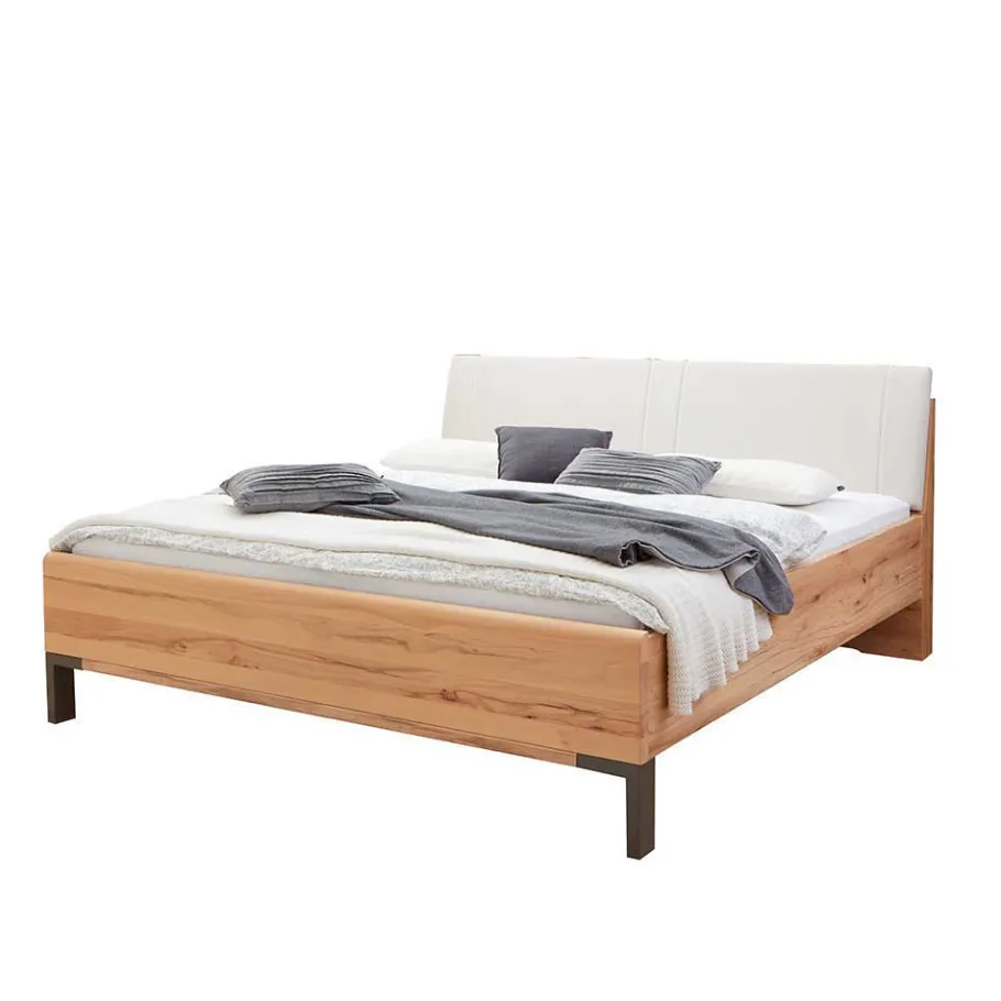 New Wohnen Doppelbett Set mit Nachtkommoden - Krofun (dreiteilig)