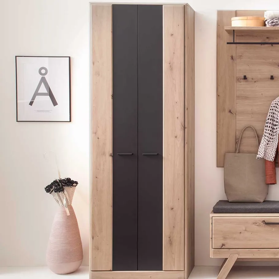 Hot Wohnen Doppeltür Garderobenschrank modern - Larinca
